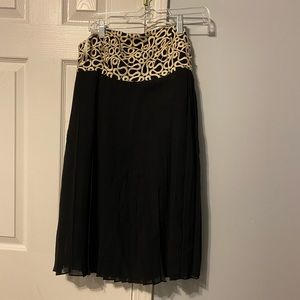 Black Strapless Dress